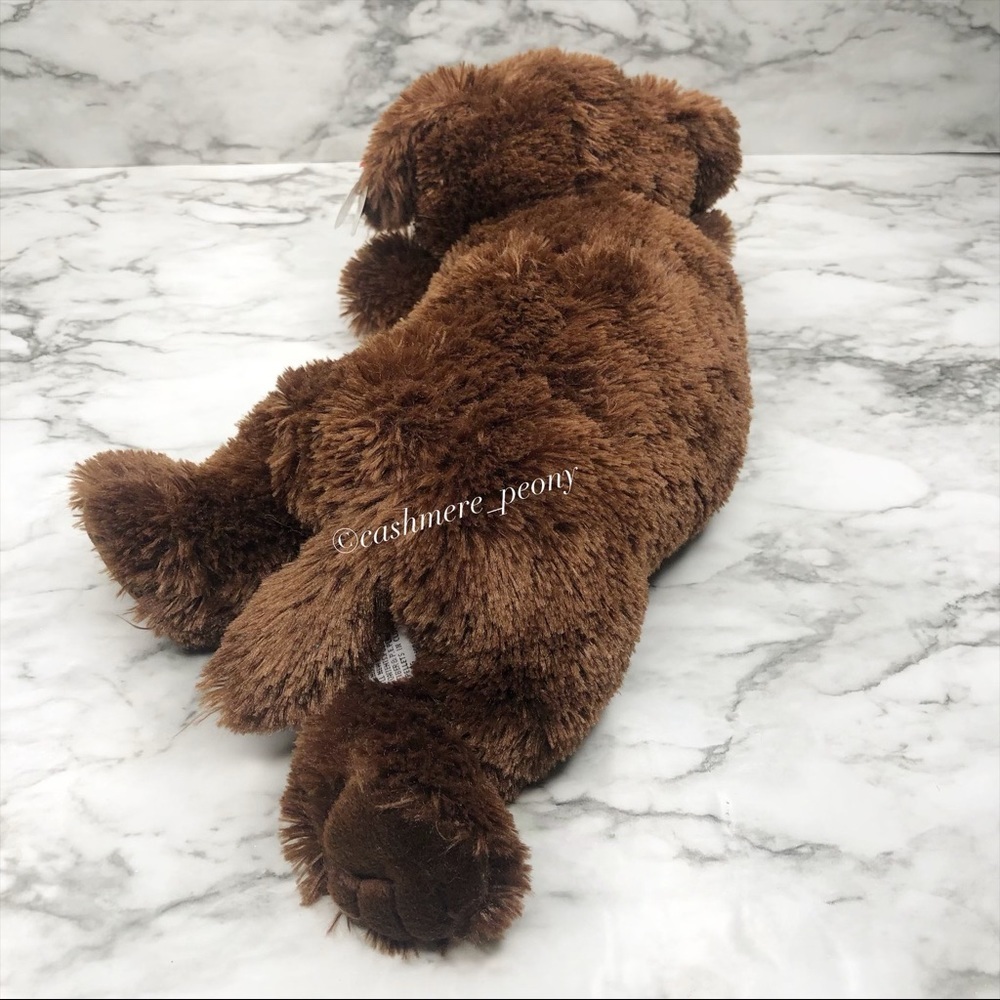 Ty Classic Nuzzle Puppy Plush Floppy Chocolate Brown Dog Vintage 2010 - Picture 2 of 8